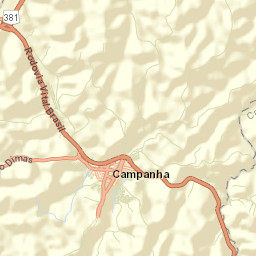 Campanha Street Map