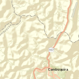 Cambuquira Street Map