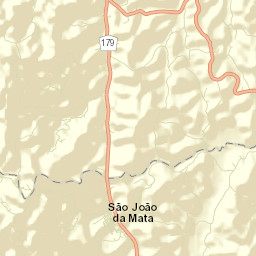 São João da Mata Street Map