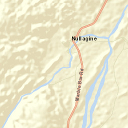 Nullagine Street Map