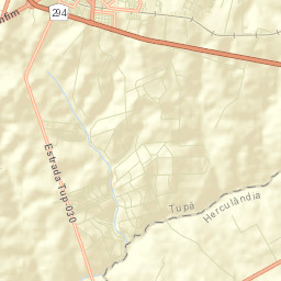 Tupã Street Map