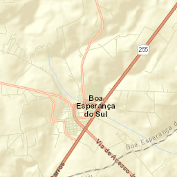 Boa Esperança do Sul Street Map
