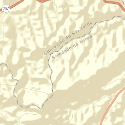 Soledade de Minas Street Map