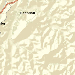 Baependi Street Map