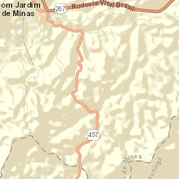 Bom Jardim de Minas Street Map