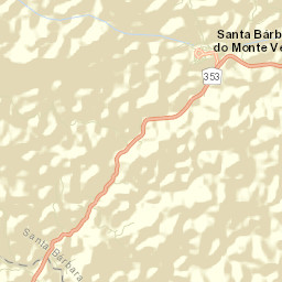 Santa Bárbara do Monte Verde Street Map