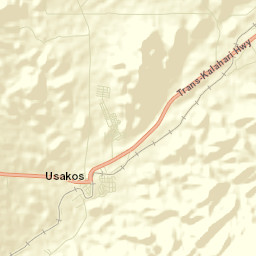 Usakos Street Map