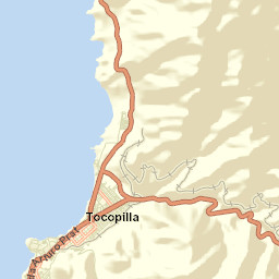 Tocopilla Street Map