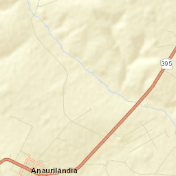 Anaurilândia Street Map