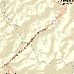 Santo Antônio do Jardim Street Map