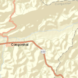 Congonhal Street Map