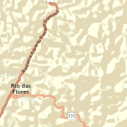 Rio das Flores Street Map