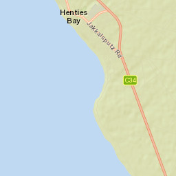 Hentiesbaai Street Map