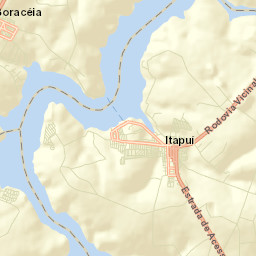 Itapuí Street Map
