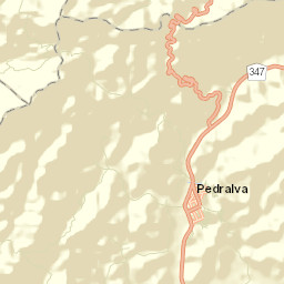 Pedralva Street Map