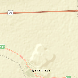 María Elena Street Map