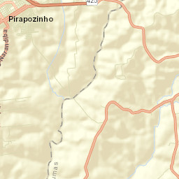 Pirapozinho Street Map