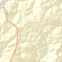 Gália Street Map