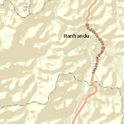 Itanhandu Street Map