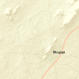 Mogapi Street Map