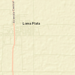 Colonia Menno Street Map