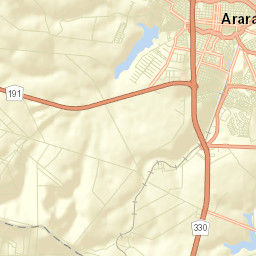 Araras Street Map