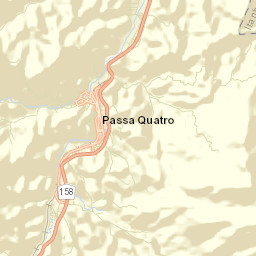 Passa Quatro Street Map