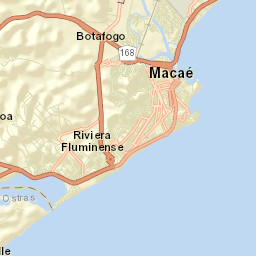 Macaé Street Map
