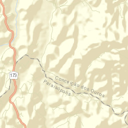 Conceição dos Ouros Street Map