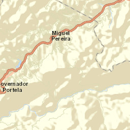 Miguel Pereira Street Map
