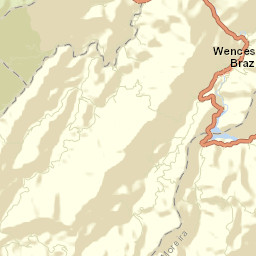 Wenceslau Braz Street Map