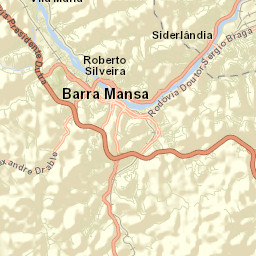 Barra Mansa Street Map
