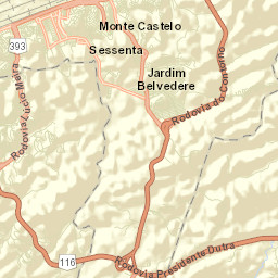 Volta Redonda Street Map