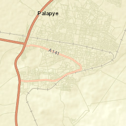 Palapye Street Map