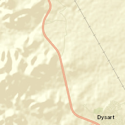 Dysart Street Map