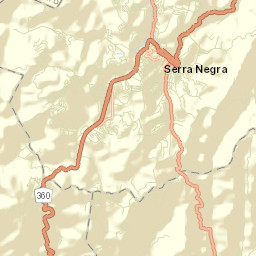 Serra Negra Street Map