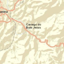 Córrego do Bom Jesus Street Map