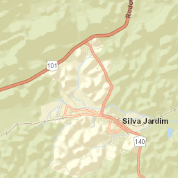 Silva Jardim Street Map