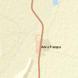 Abra Pampa Street Map