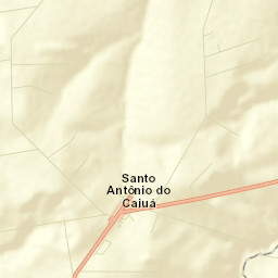 Santo Antônio do Caiuá Street Map