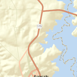 Porecatu Street Map