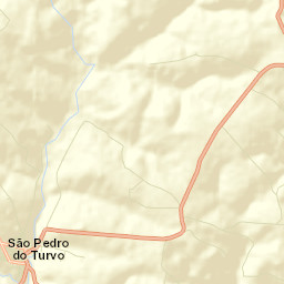 São Pedro do Turvo Street Map