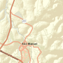 São Manuel Street Map