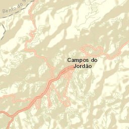 Campos do Jordão Street Map