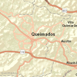 Queimados Street Map