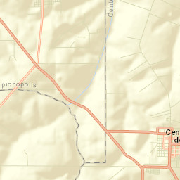 Centenário do Sul Street Map