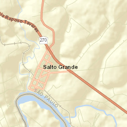 Salto Grande Street Map