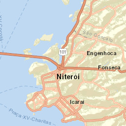 Niterói Street Map