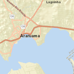 Araruama Street Map