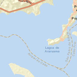 São Pedro da Aldeia Street Map